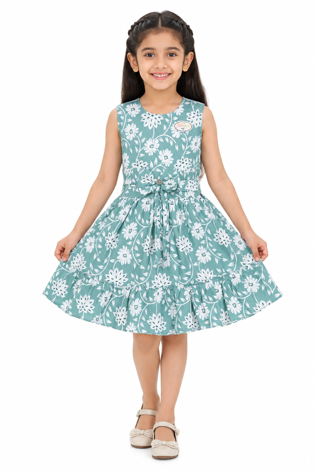 SILK GIRLS FROCK